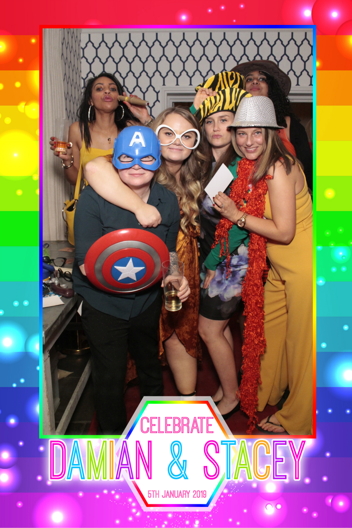 Damian and Stacey's Wedding | View more photos from the event at gallery.myphotoboothexperience.co.uk/u/MyPhotoBoothExperienceLtd/Damian-and-Staceys-Wedding